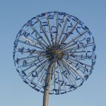 Kreiselkunst Pusteblume in Ebersbach an der Fils