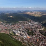 Luftbild des WMF-Stammwerks in Geislingen an der Steige