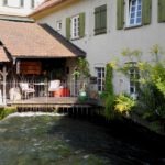 Alte Mühle mit Wasserlauf in Süßen
