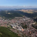 Luftbild des WMF-Stammwerks in Geislingen an der Steige
