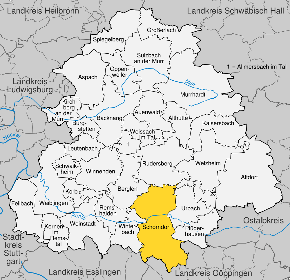 Schorndorf im Rems-Murr-Kreis